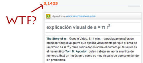 Pi = 3,1425… WTF!