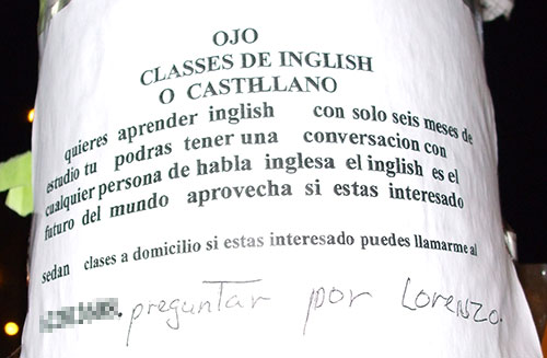 Clases de inglish