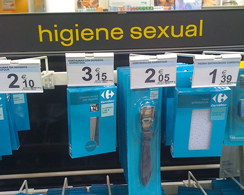 Higiene sexual en el «Carreful» Higiene sexual en el «Carreful»