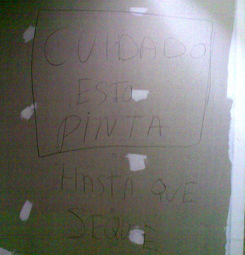 Pinta hasta que seque Pinta hasta que seque
