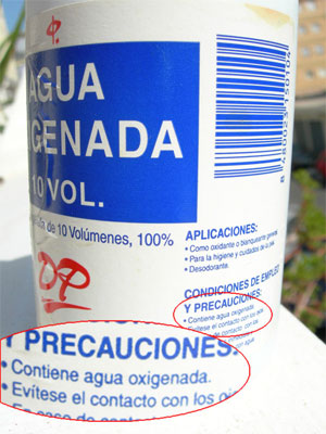 Agua-Oxigenada