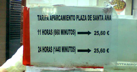 Atipicas-Tarifas