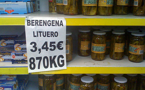 Berejenas-Lituero