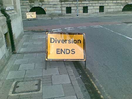 Diversion Ends Diversion Ends