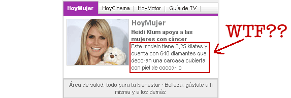 Heidi Klum: piel de cocodrilo