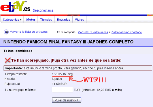 Microsergundos-Ebay