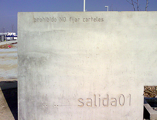 Prohibido NO fijar carteles Prohibido NO fijar carteles